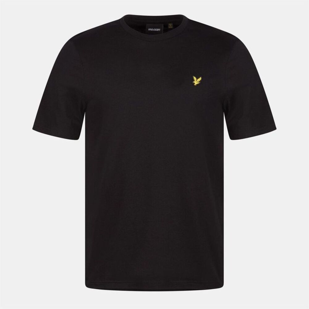 Lyle & Scott Mens Logo Cotton T-Shirt / Jet Black